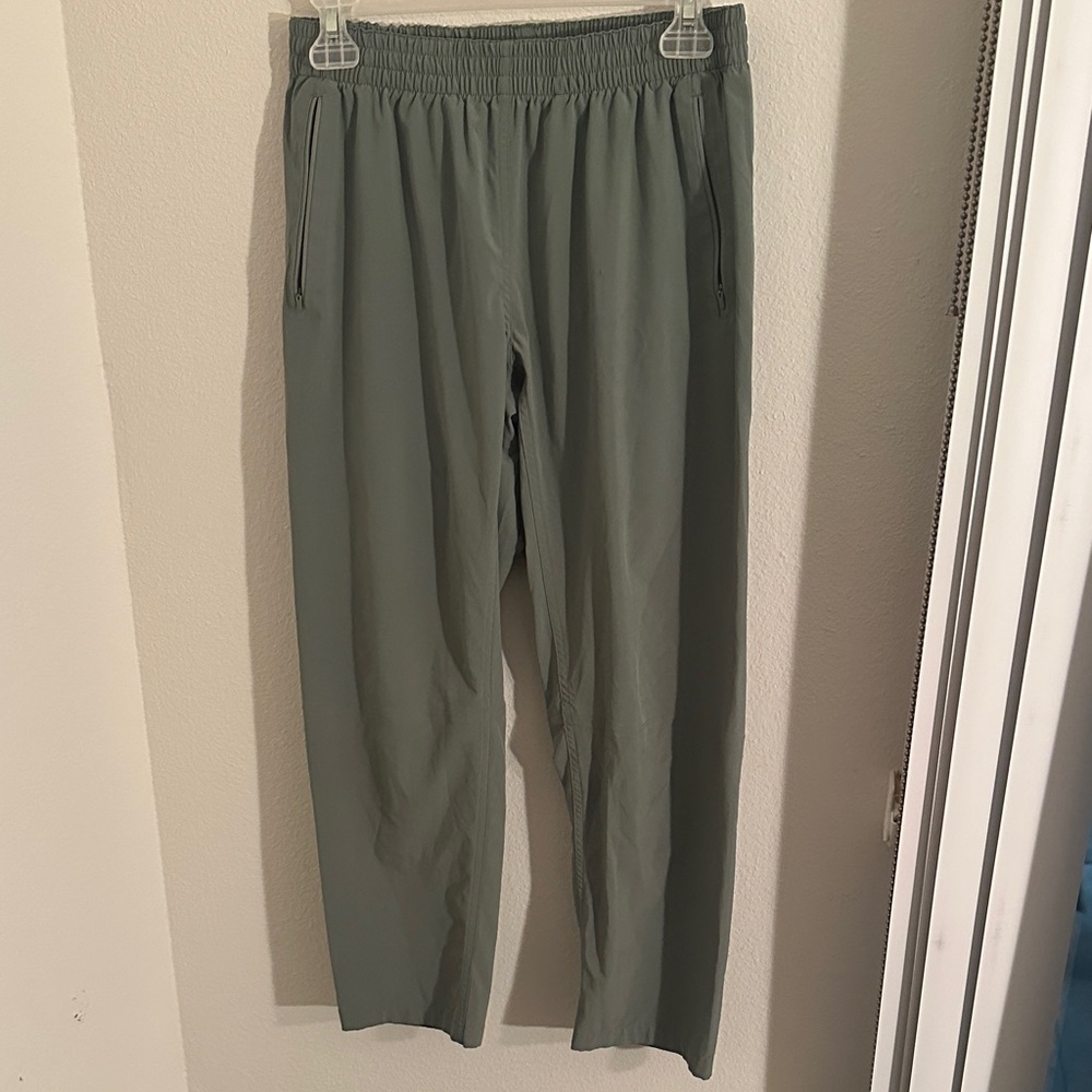 Soft teal Outdoor Voices hiking/climbing/anything pant